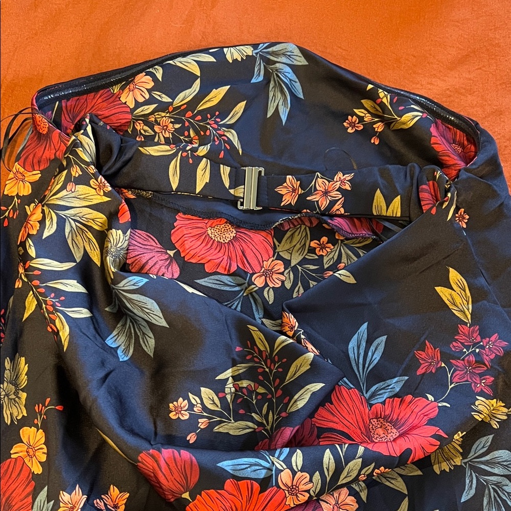 12th Tribe Black Floral Maxi Dress - Picture 9 of 10